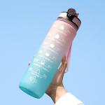 Leakproof BPA Free Personalized Motivational Drinking Water Bottle With Hourly