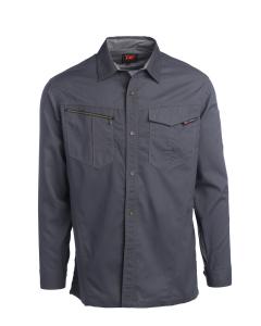 Flap Suit Anti Static Fabric Gray Jacket Work Clothes