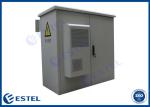 Two Compartment 24U 3C Outdoor Wall Enclosure