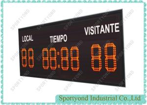 Quality Football / Rugby Game Electronic Outdoor Scoreboard wholesale