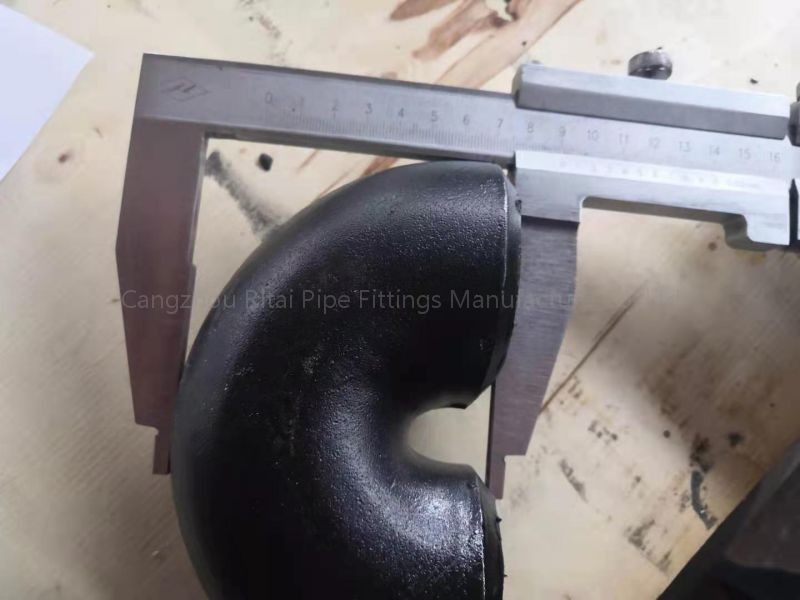 JIS A234 Welded Pipe Fittings Long Radius Elbow 90 Degree 45 180 Degree Steel
