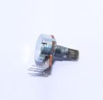 16mm rotary potentiometer with metal shaft, guitar potentiometer, carbon