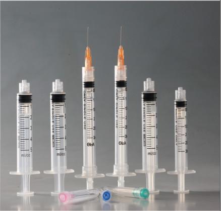Luer Slip Disposable Sterile Syringes Three Part 10 Ml 20 Ml Without Needles