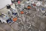 Folding Nose Strip Antivirus Non Woven Mask Making Machine