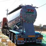 3 Axle 35cbm Cement Tanker Trailer