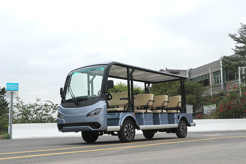 Trojan Battery 11 Seater Electric Sightseeing Car With Mini Cargo Bed G Series