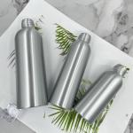 Anti UV Aluminum Cosmetic Bottle Sealing 100ml 150ml With Label