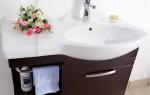 Elegant Wall Hang Cabinet Design with Ceramic Wash