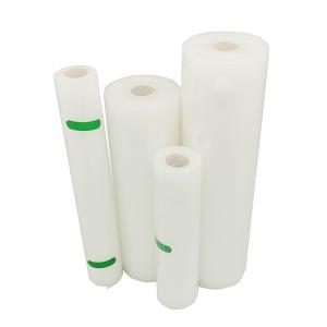 Quality PE PA Heat Seal Food Bags Embossed Sealer Saver Rolls for food wholesale