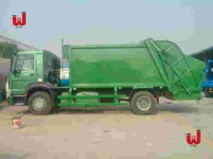 Quality 10000L Front Load Trash Truck 10m3 Manual Side Loader Garbage Truck wholesale