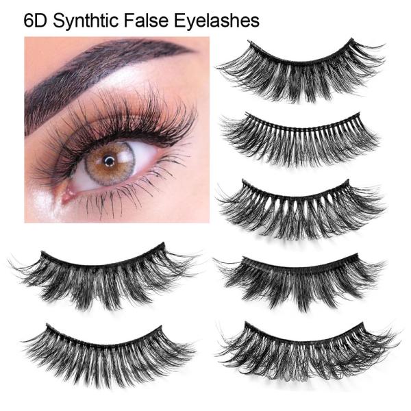 Three Dimensional Thick Imitation Mink False Eyelashes Stage Show Bride Makeup