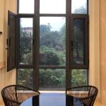 1.4mm Aluminum Alloy Frame Retractable Bi Fold Door Retractable Fly Screen Door