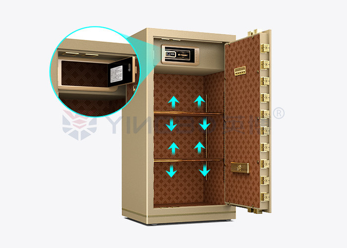 H1200mm Dual Alarm Luxury Safe Box For Office Security