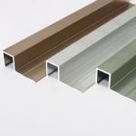 12mm Decorative Metal Profile Wall Ceramic Tile Outside Corner Edge Aluminium