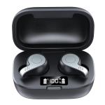 Black DC 5V 1A 50mAh Wireless Bluetooth Earphone