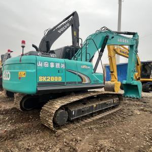 Quality SK200D Used Kobelco Second Hand Crawler Excavator 20000kg Used Excavator Machine wholesale