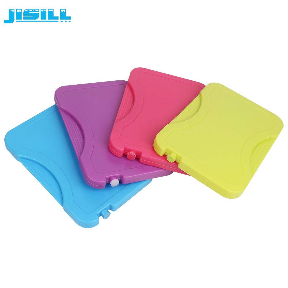 Two Hole Reusable Ice Packs For Coolers , Nontoxic Cool Bag Ice Pack For Lunch Box