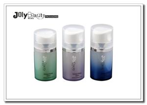 Quality Cylinder Head Cap PP Airless Bottle 120ml Cosmetic Dropper Bottles wholesale