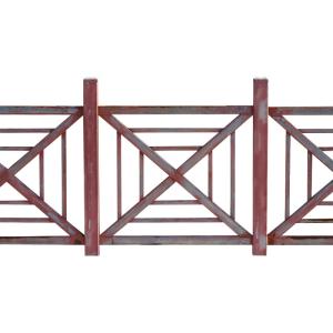 Quality Gothic Metal Wrought Iron Indoor Handrail Fence Balustrade For Steps wholesale