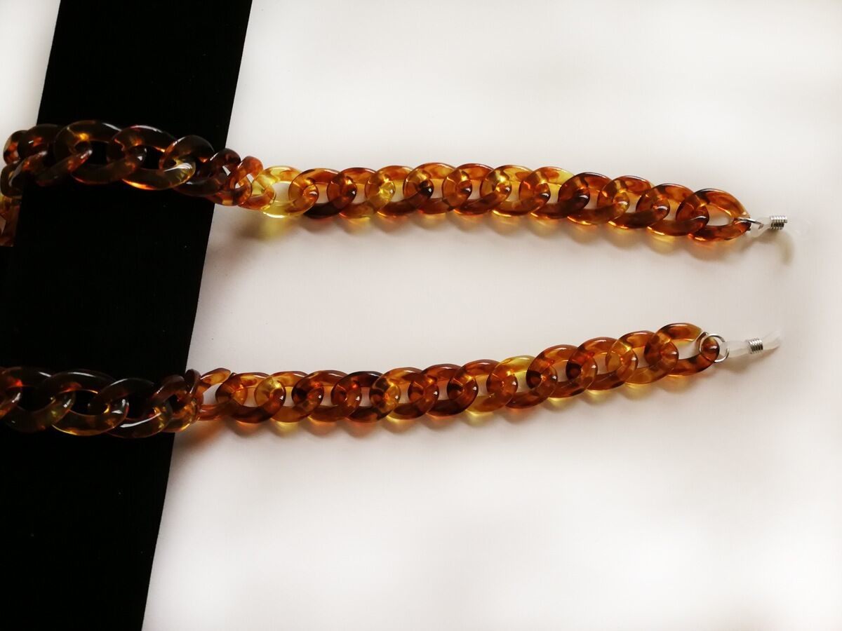 Good Quality Wholesale eye wear accessory Eyeglasses Colorful Acrylic Chain For Sale