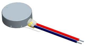 3V 12000rpm DC Micro Coin Type Vibration Motor , Low Power Vibration Motor 8mm 0827 With Wires