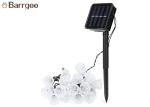 Holiday 6M Bell Solar LED Christmas Lights 30 LED Waterproof For Outdoor Garden