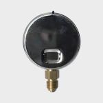 63mm Brass Tube Glycerin Pressure Vacuum Gauge Stainless Steel Case