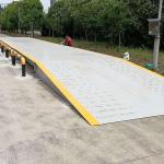 Steel Q235 10kg Accuracy 100 Ton Vehicle Weighing Systems