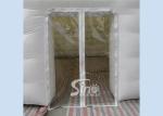 outdoor party or events white inflatable cube tent with removable windows N