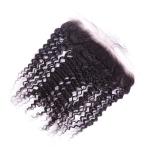 Deep Wave 13x4 Lace Closure Raw Human Hair Lace Front Closure Piece
