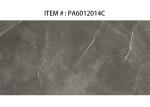 600 X 1200 MM Ceramic Glazed Wall Tiles , Dark Grey Kitchen Glazed Tiles