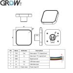 Integrated Barcode Scanner Module Embedded Uart Interface 5V