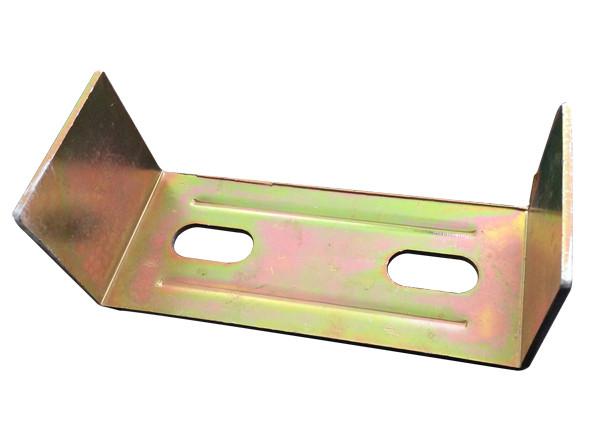 Cheap nylon guide roller bracket NRB02, material: steel, color: yellow zinc plating for sale