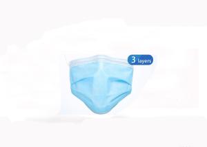 Quality 3 Layers Ffp2 Dust Mask / Melt Blown Non Woven Fabric Disposal Face Mask wholesale