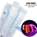 2pcs 30/45/60cm RGBLED Day Time Running Light Slim Sequential Flexible Led Turn