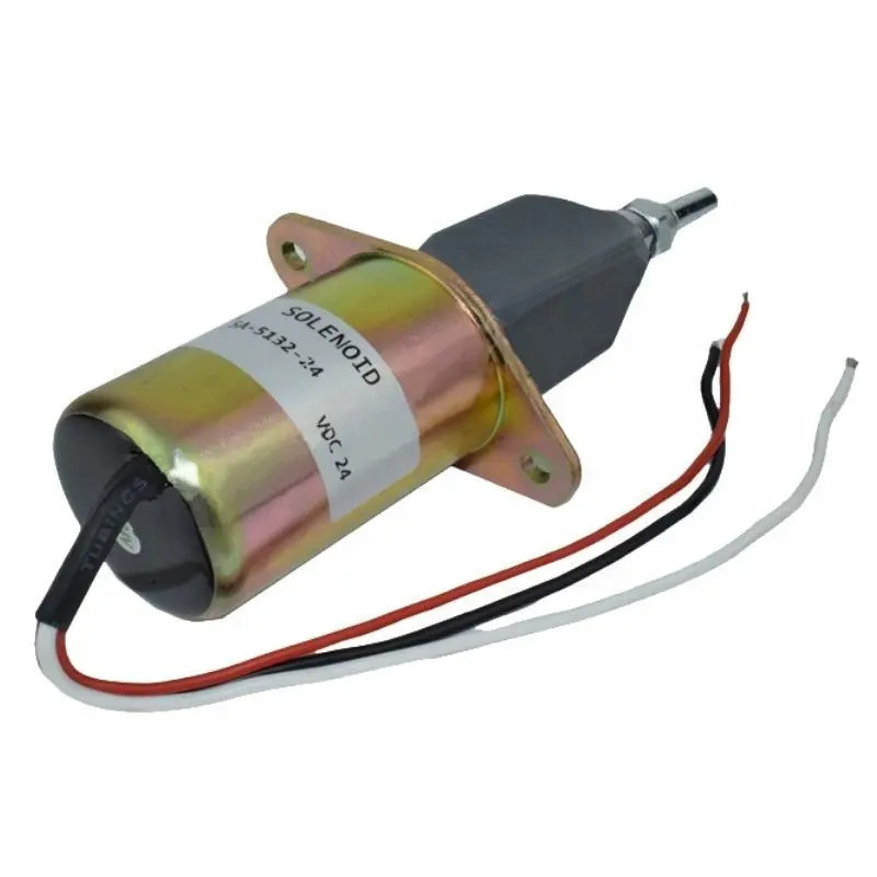 Excavator Electric Parts Stop Solenoid Valve 12V EHB4813-1