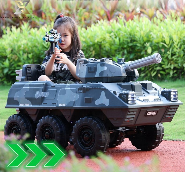 Direct 12v Children Can Drive Toy Ride On Cars for Kids Electric Tanks and Armored Car