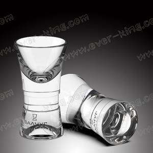 Quality 50ml Custom Logo Vodka Cup Blanks Shot Glasses wholesale