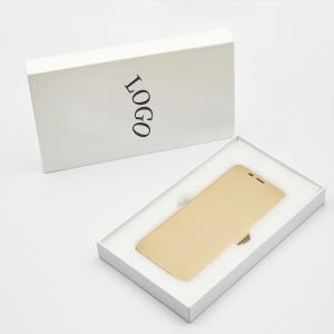 China Wholesale Rigid Phone Case Packaging Box , Custom Phone Case Boxes With Lid Pearl Foam Trays on sale