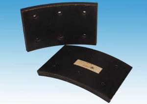 China Molded Friction Brake Block Rubber Based Custom With Holes on sale