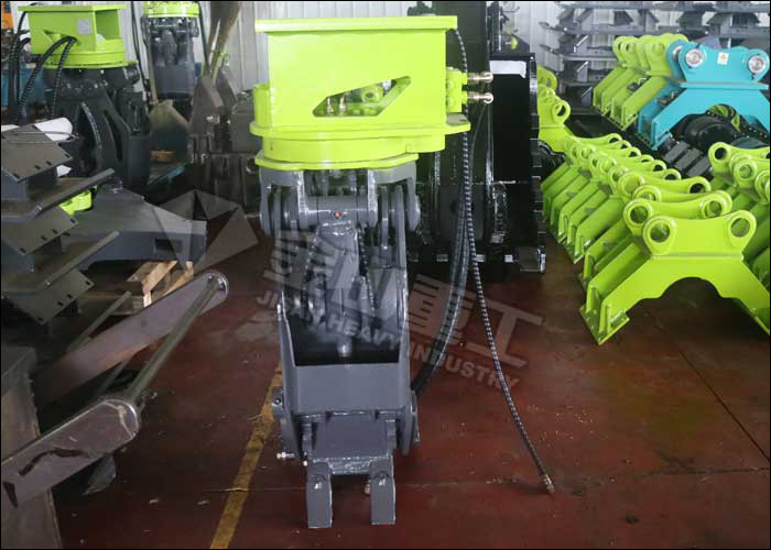 Mini Excavator Rock Grab Fixed Type Solid Steel High Efficiency Fit XCG60