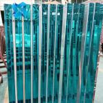 Custom 10mm Low Iron Safety Toughened Glass For Door