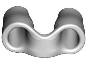 Quality 22mm Nostril Retainer After Rhinoplasty GMP Silicone Medical Device wholesale