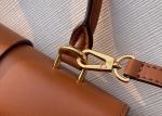 Women'S Black Handhold Luxury Bucket Bag With Lock Catch