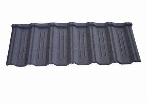 Quality 2018 Newest building material roman tiles type stone coated steel roof tile wholesale