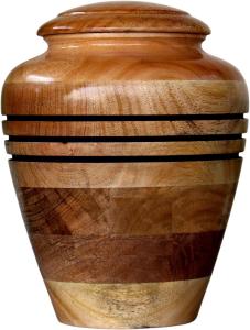 Quality Memorials Wooden Urns For Human Ashes Adult Male/Female - Real Wood Cremation Urn For Ashes Adult Men/Women wholesale