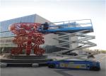 Hydraulic Scissor Lift Platform Cart 10m Environmentally Friendly Energy Saving