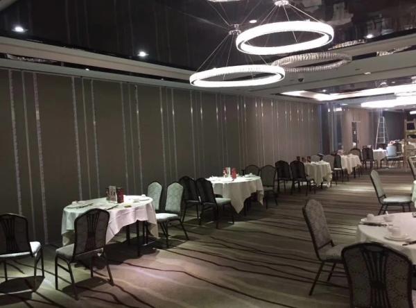 Partition / Divide Space With Banquet Hall Partition Wall Powder Coating /