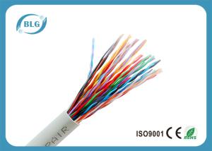 Quality PVC / LSZH Indoor Telephone Line Cable For Multipair Communication 26AWG wholesale