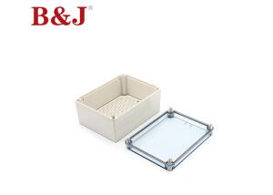 Quality Clear Lid Electrical Enclosure Box Waterproof , Plastic Weatherproof Electrical Boxes wholesale